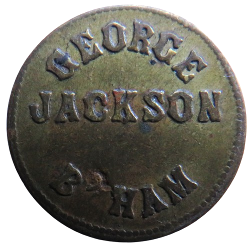 George Jackson Birmingham Vintage 1/- Token