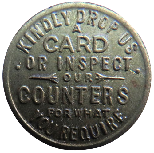 E. Way & Company Sydney Drapers Vintage Australian Token