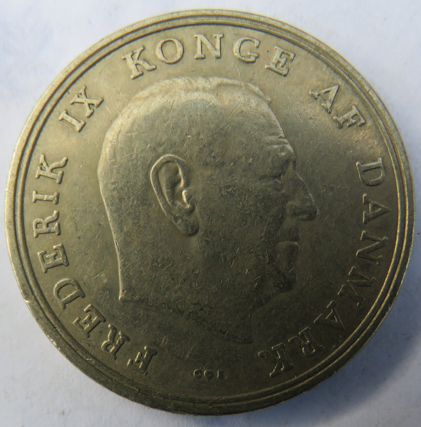 1960 Denmark 5 Kroner Coin