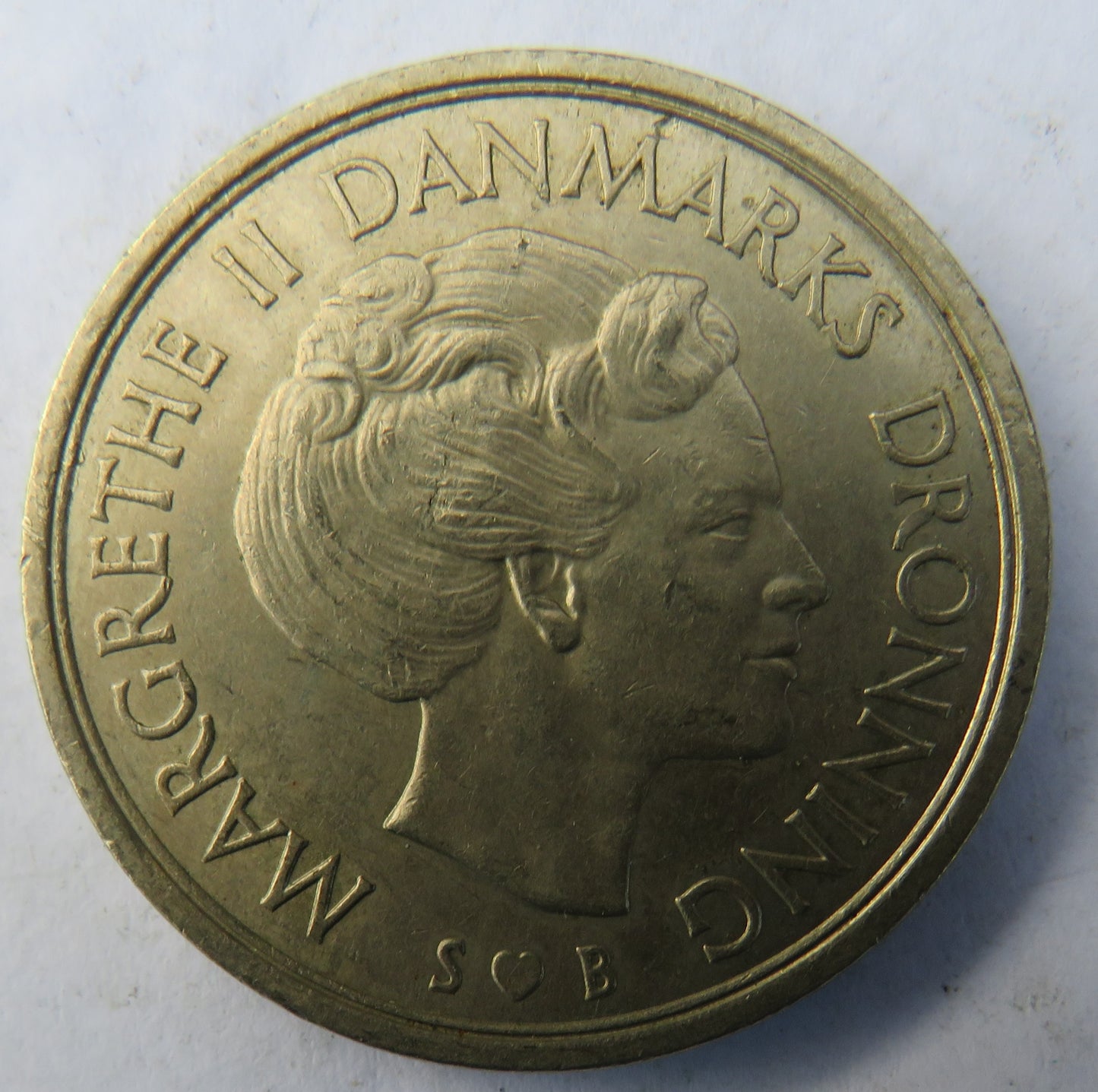 1973 Denmark 5 Kroner Coin