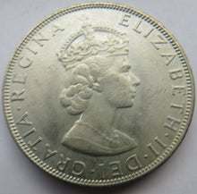 Load image into Gallery viewer, 1964 Queen Elizabeth II Bermuda Silver One Crown Coin
