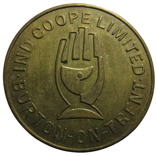 Burton-On-Trent Industrial Cooperative Limited Token Double Diamond