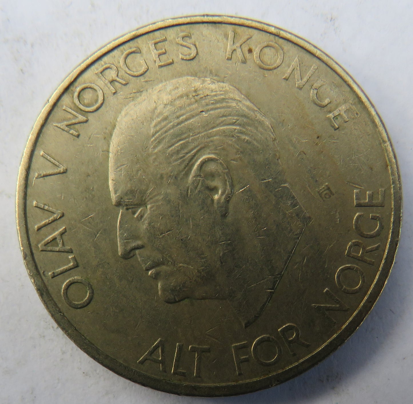 1973 Norway 5 Kroner Coin