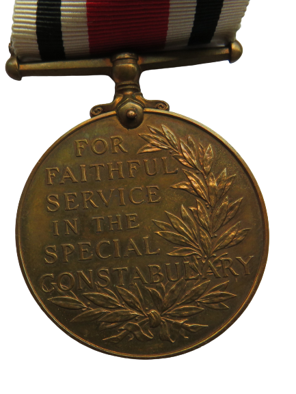 For Faithfull Service In The Special Constabulary WWII Named Police Medal