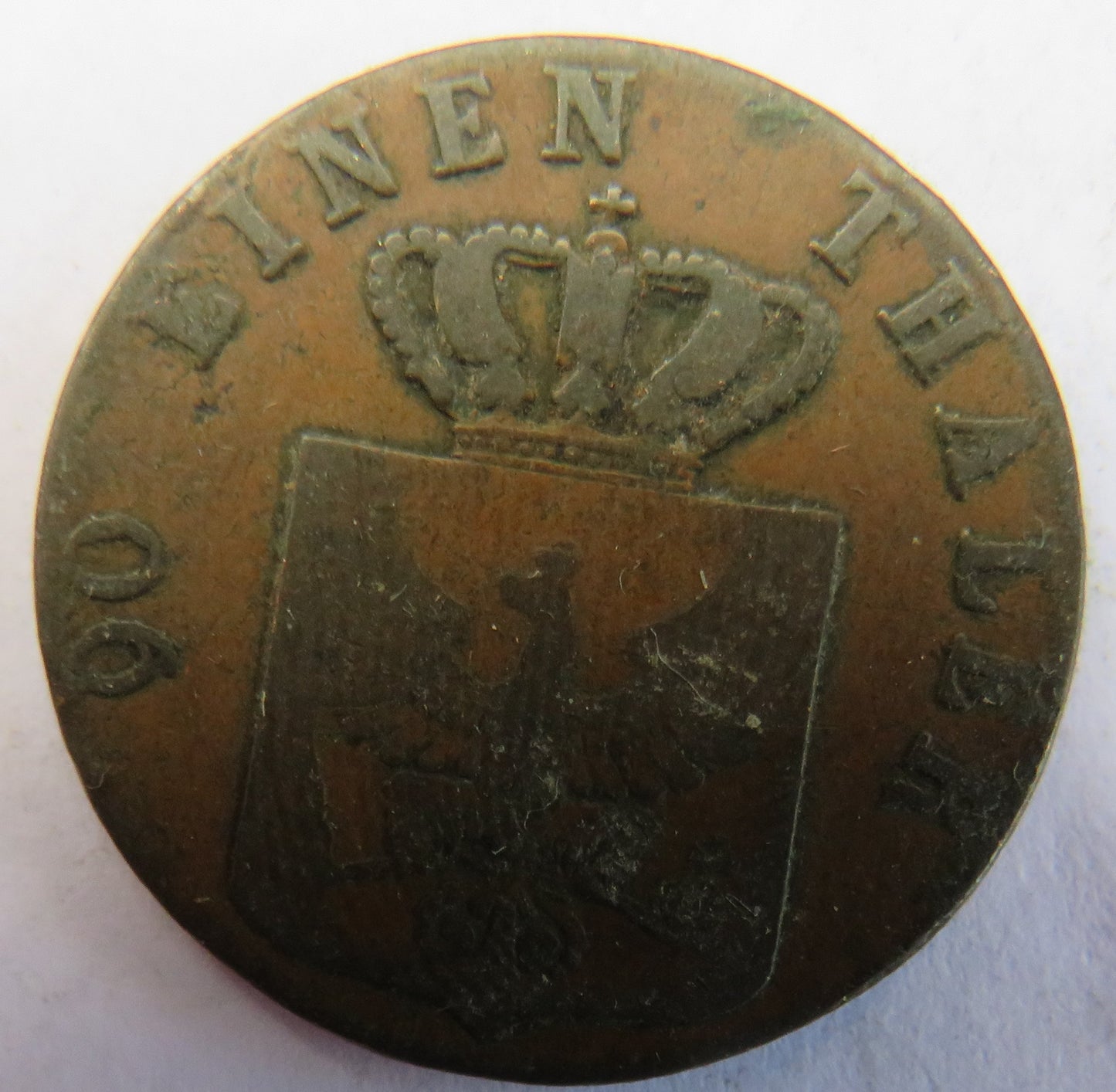 1826 German States Prussia 4 Pfennig Coin