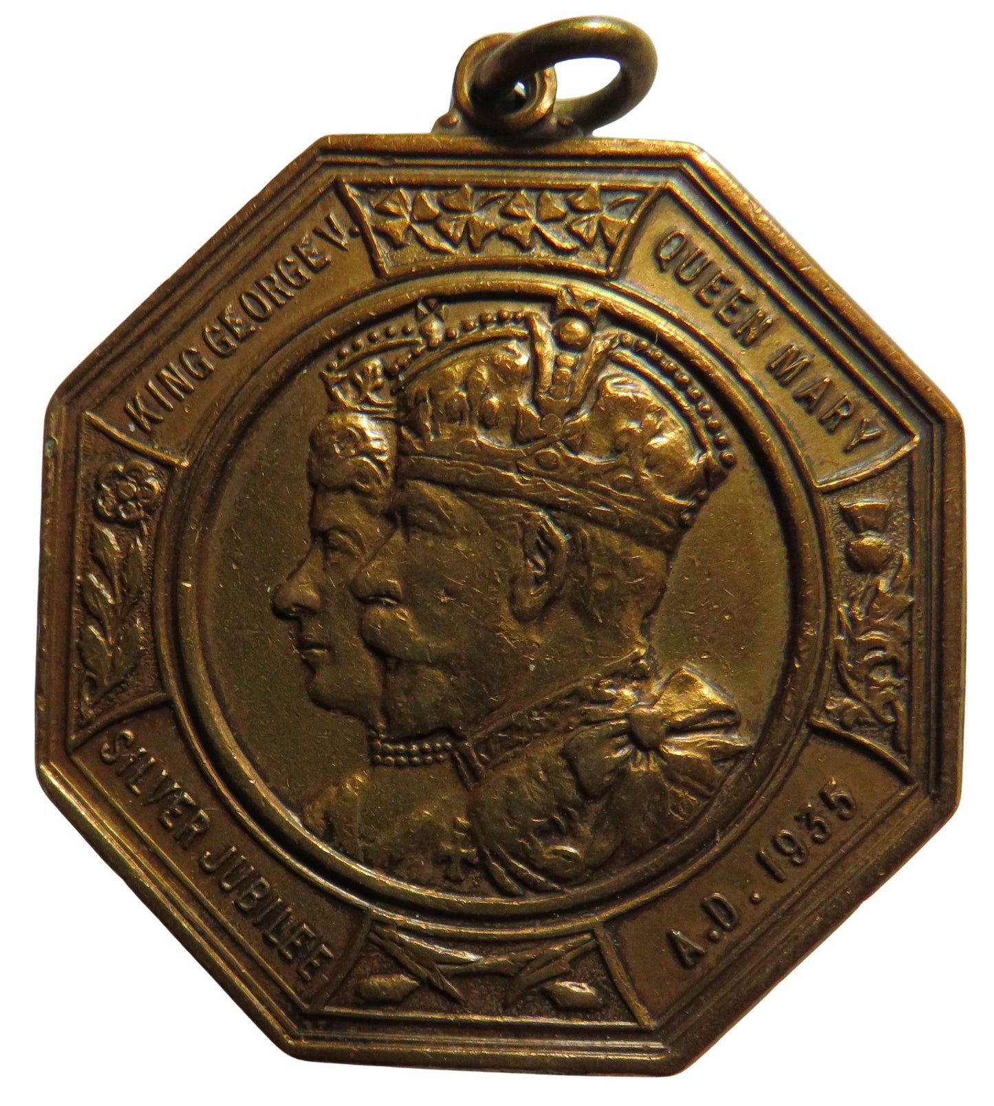 1935 King George V & Queen Mary County Borough of West Bromwich Medal