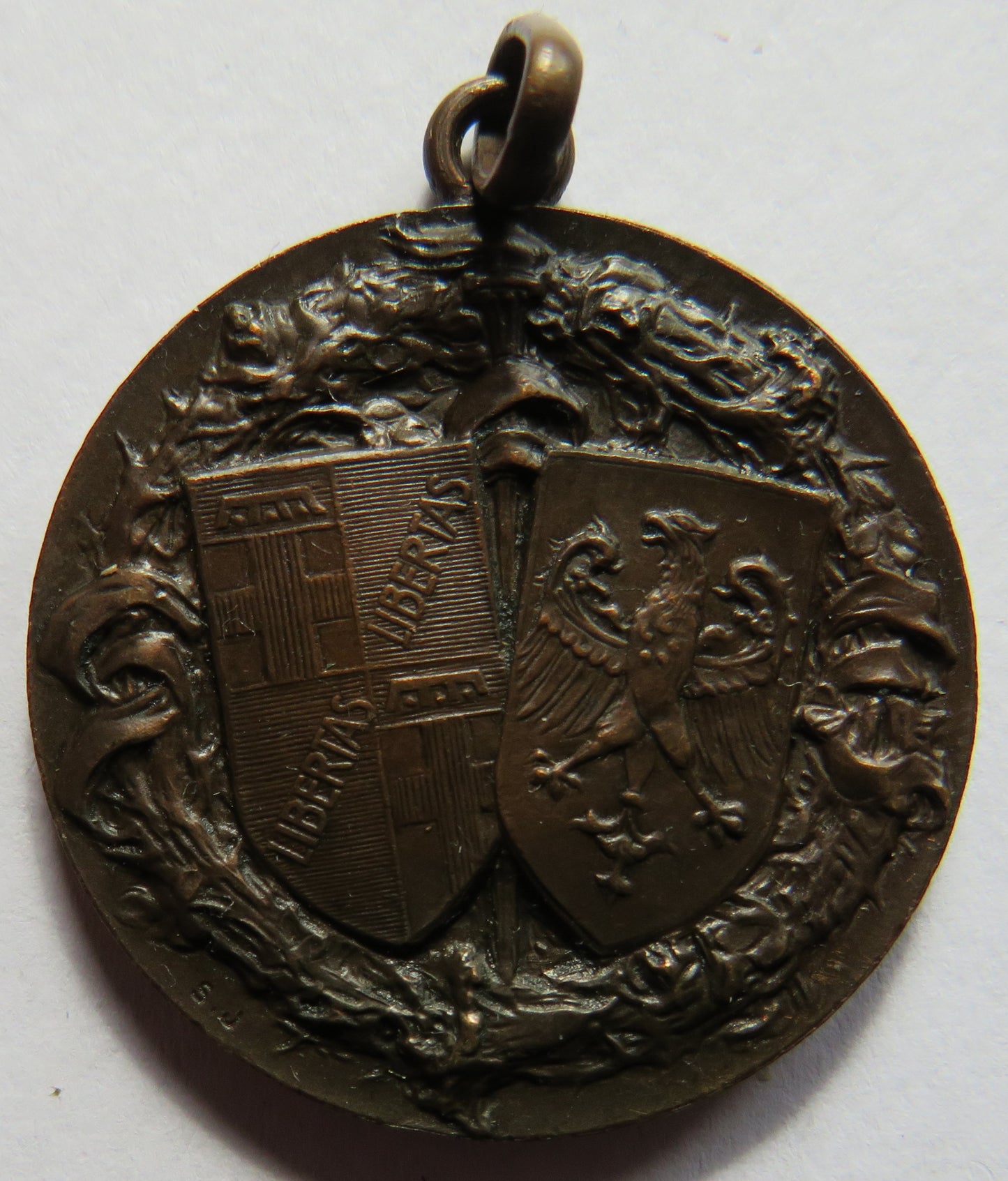 Alla Sposa Di Cesare Battisti 1918 Italy Bronze Medal