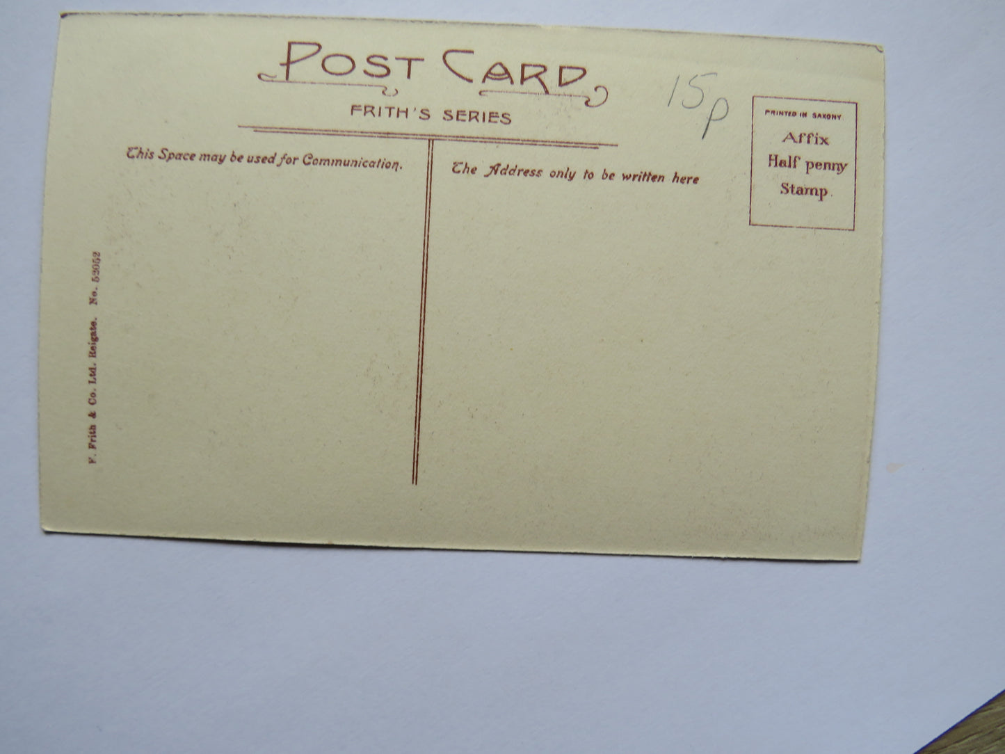 Vintage Postcard of Glastonbury Abbey, St. Joseph's Chapel