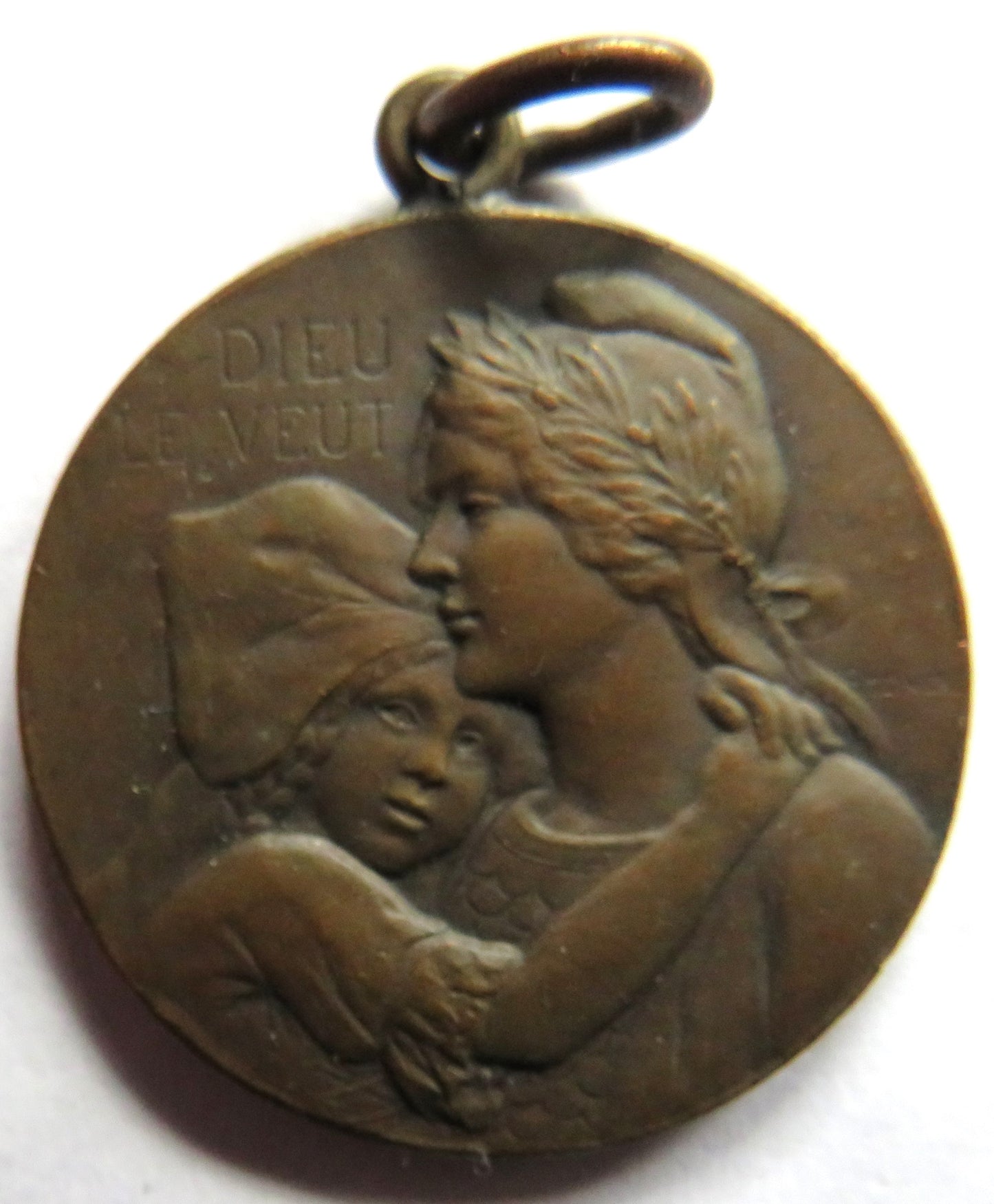 Dieu Le Veut France Vintage Bronze Medal