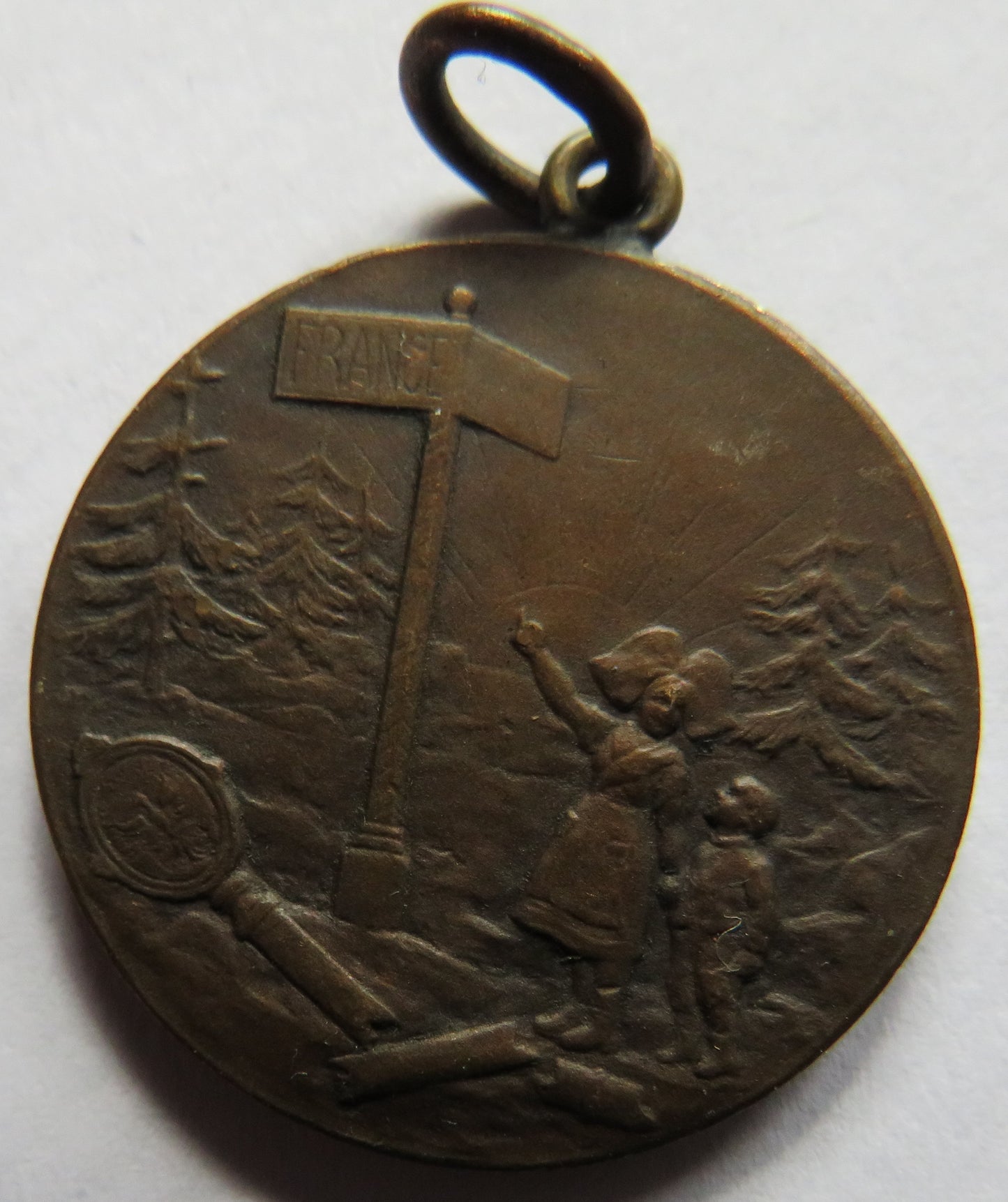 Dieu Le Veut France Vintage Bronze Medal