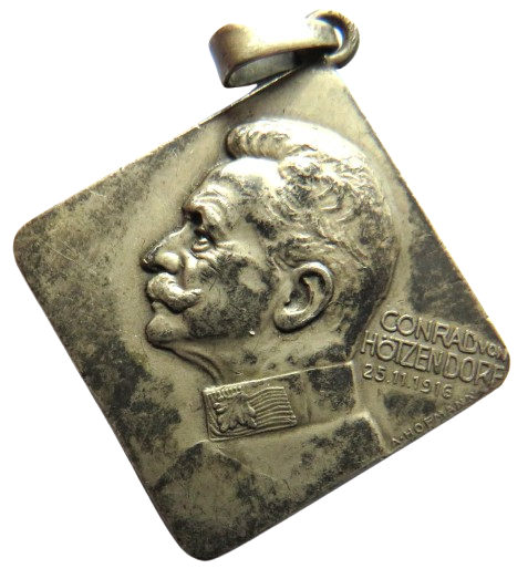 Austro-Hungarian Medal Commemorating General Conrad Von Hotzendorf 1916