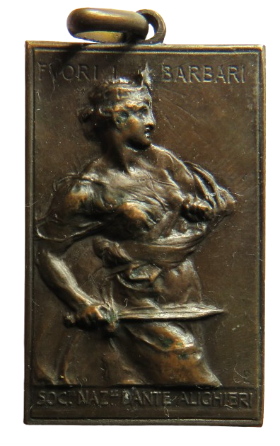 Antique Italian Medal - Fvorti Barbari