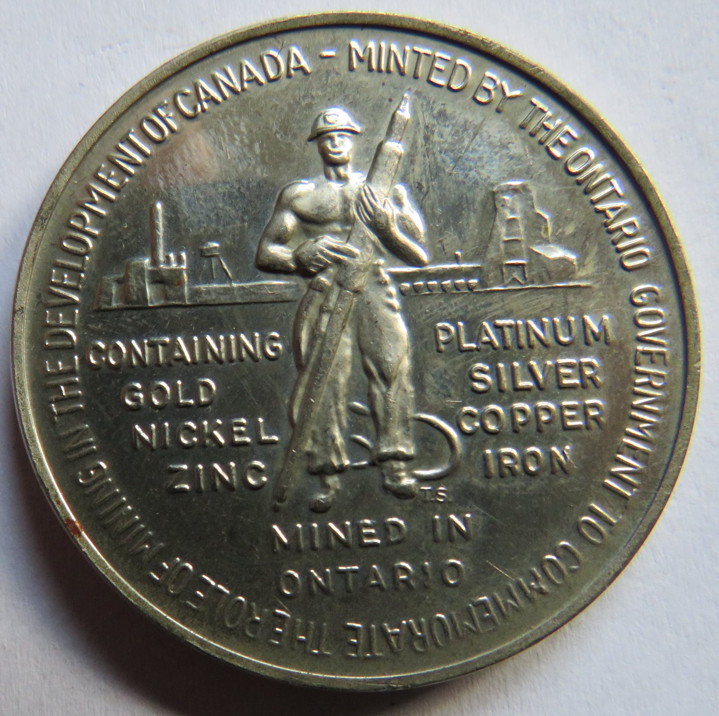 1867-1967 Confederation Ontario Commemorative Coin / Medal
