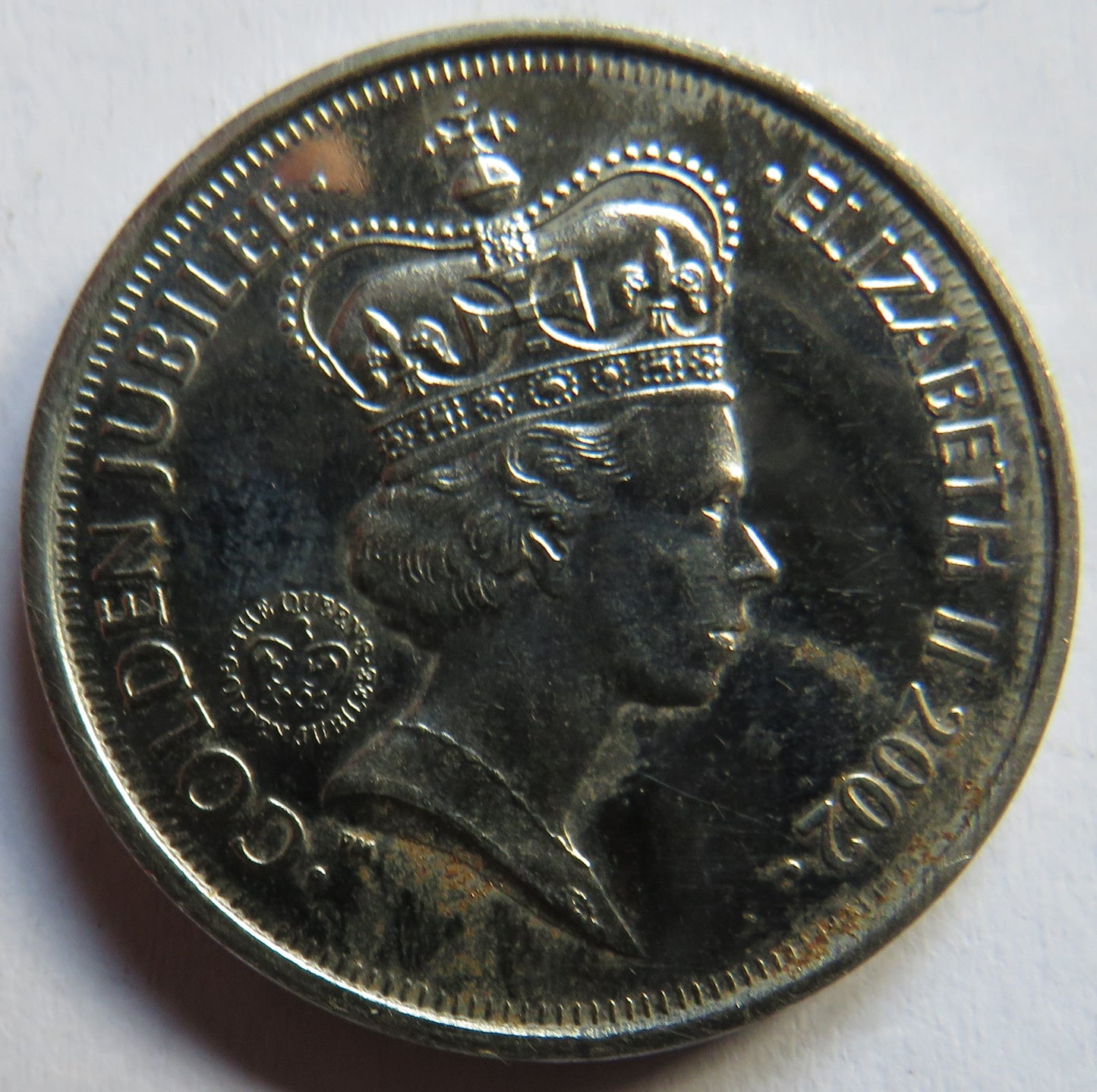 2002 Queen Elizabeth II Golden Jubilee City Stirling Medal / Token