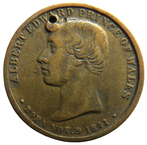 Albert Edward Prince of Wales Married Princes Alexandra of Denmark 1868 Medal
