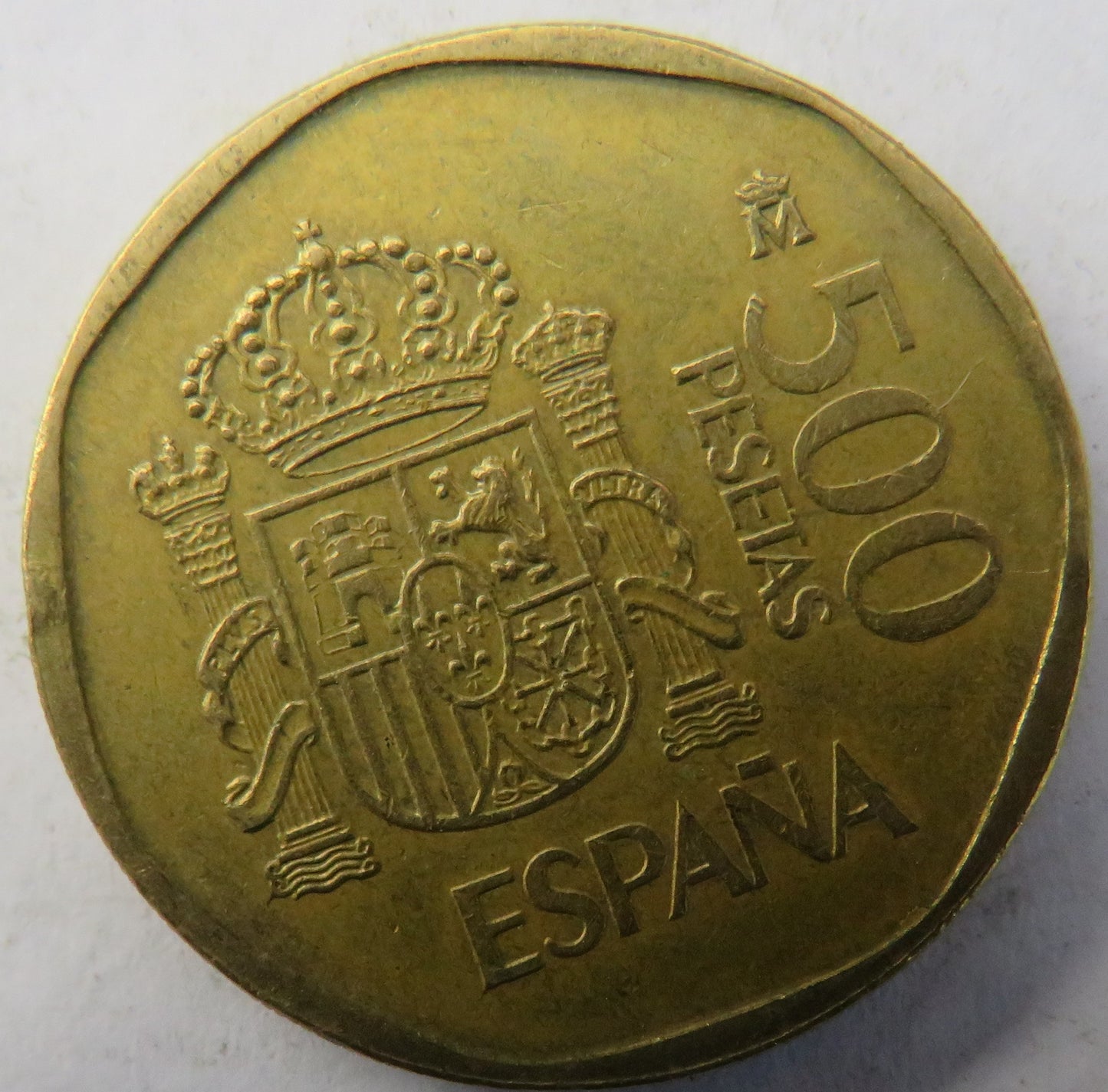 1987 Spain 500 Pesetas Coin