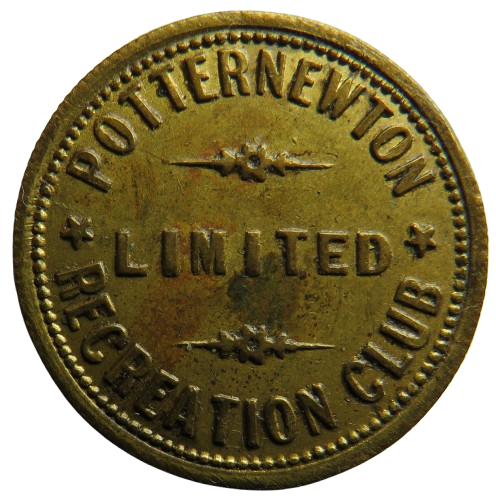 Potternewton Limited Recreation Club Token