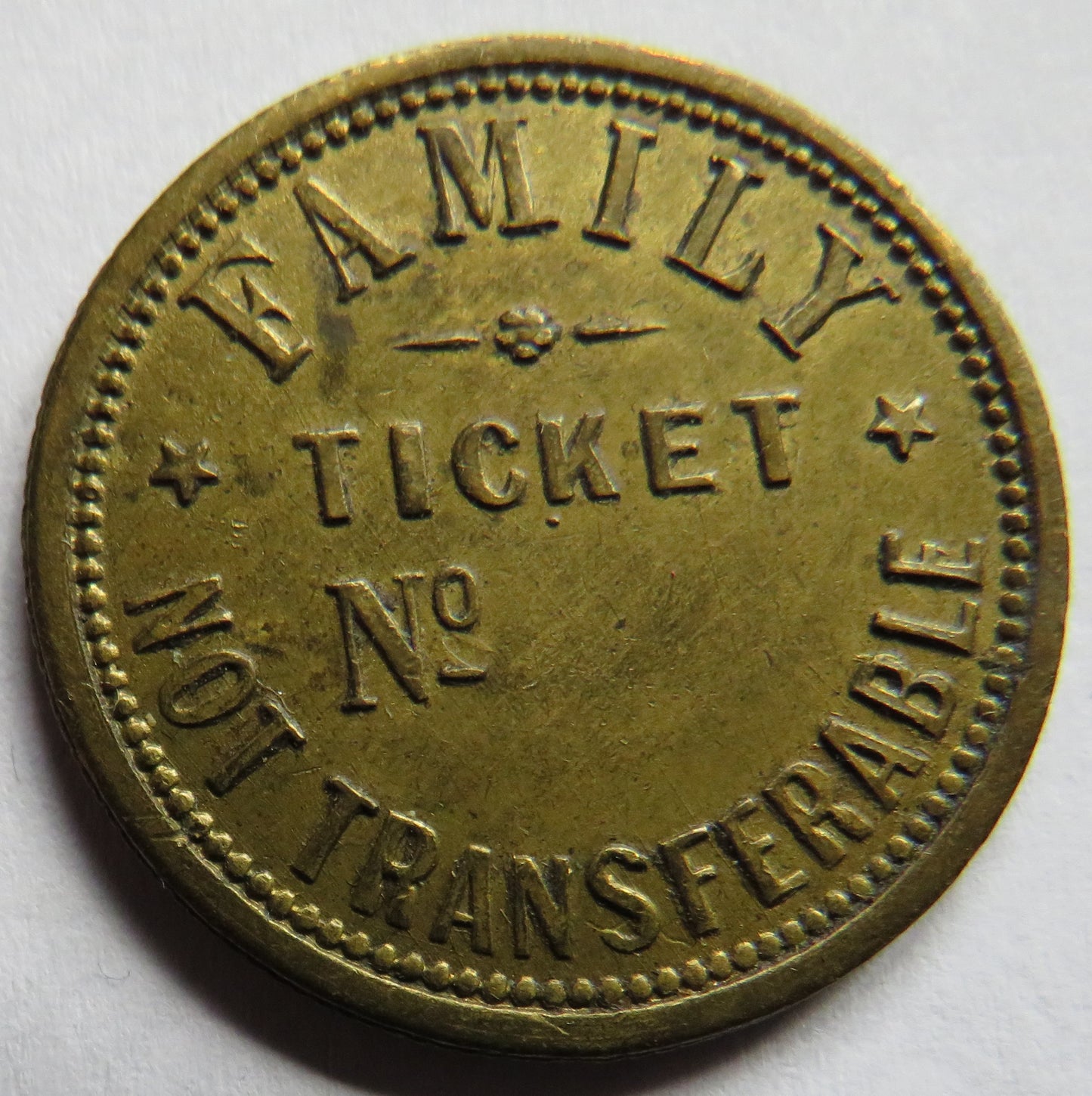 Potternewton Limited Recreation Club Token