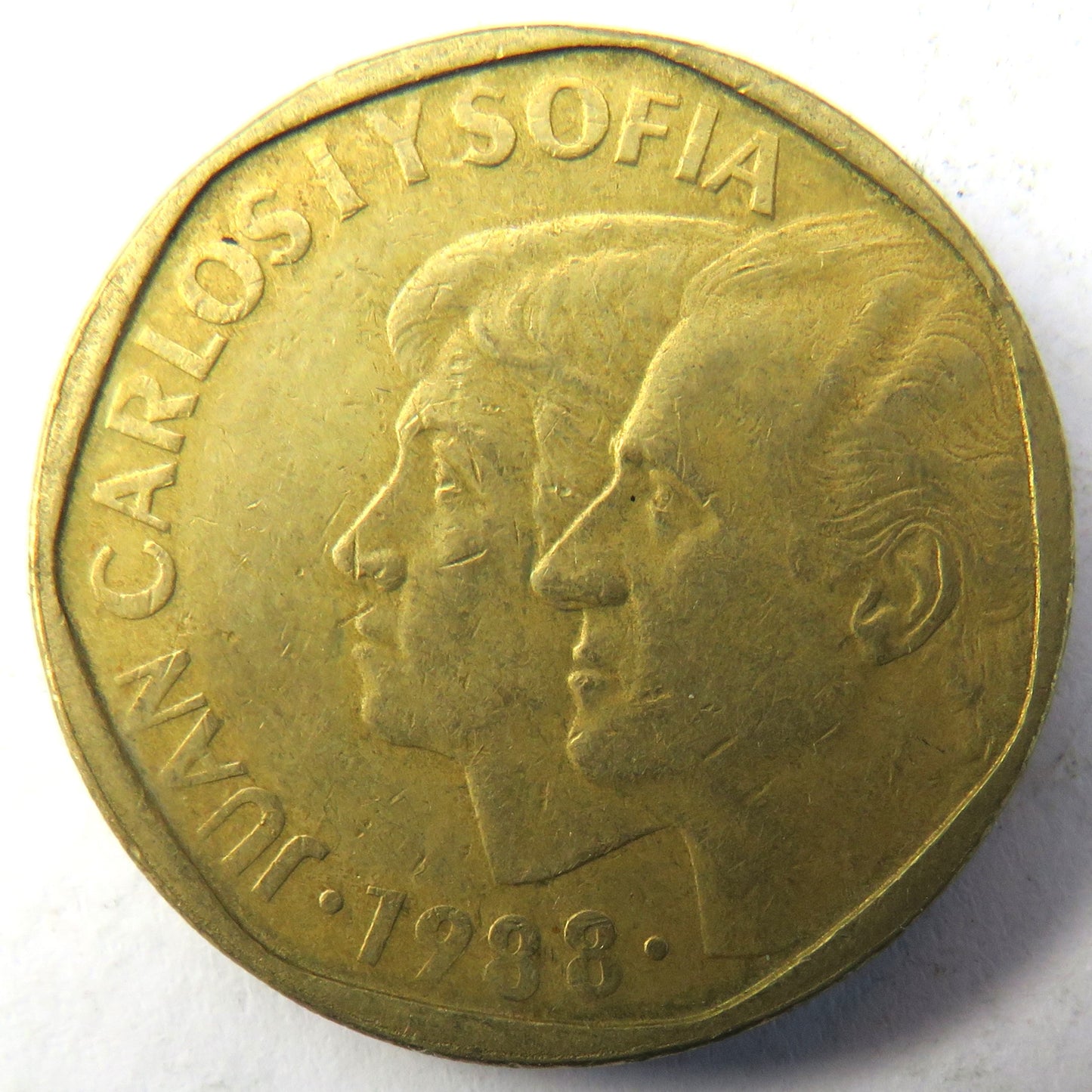 1988 Spain 500 Pesetas Coin