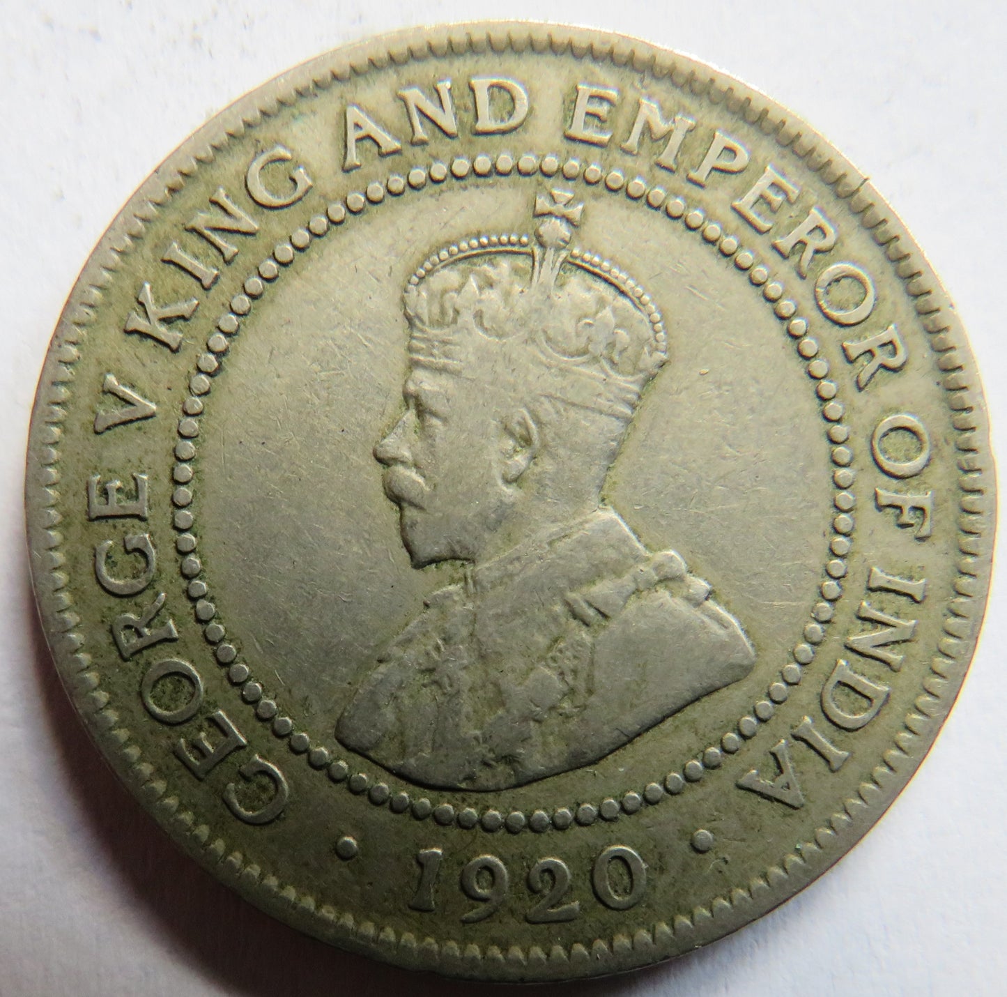 1920 King George V Jamaica One Penny Coin