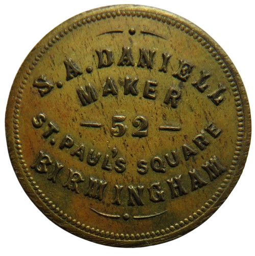 S.A. Daniel Maker Birmingham Walter J. Smith 12 Token
