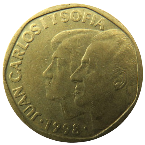 1998 Spain 500 Pesetas Coin