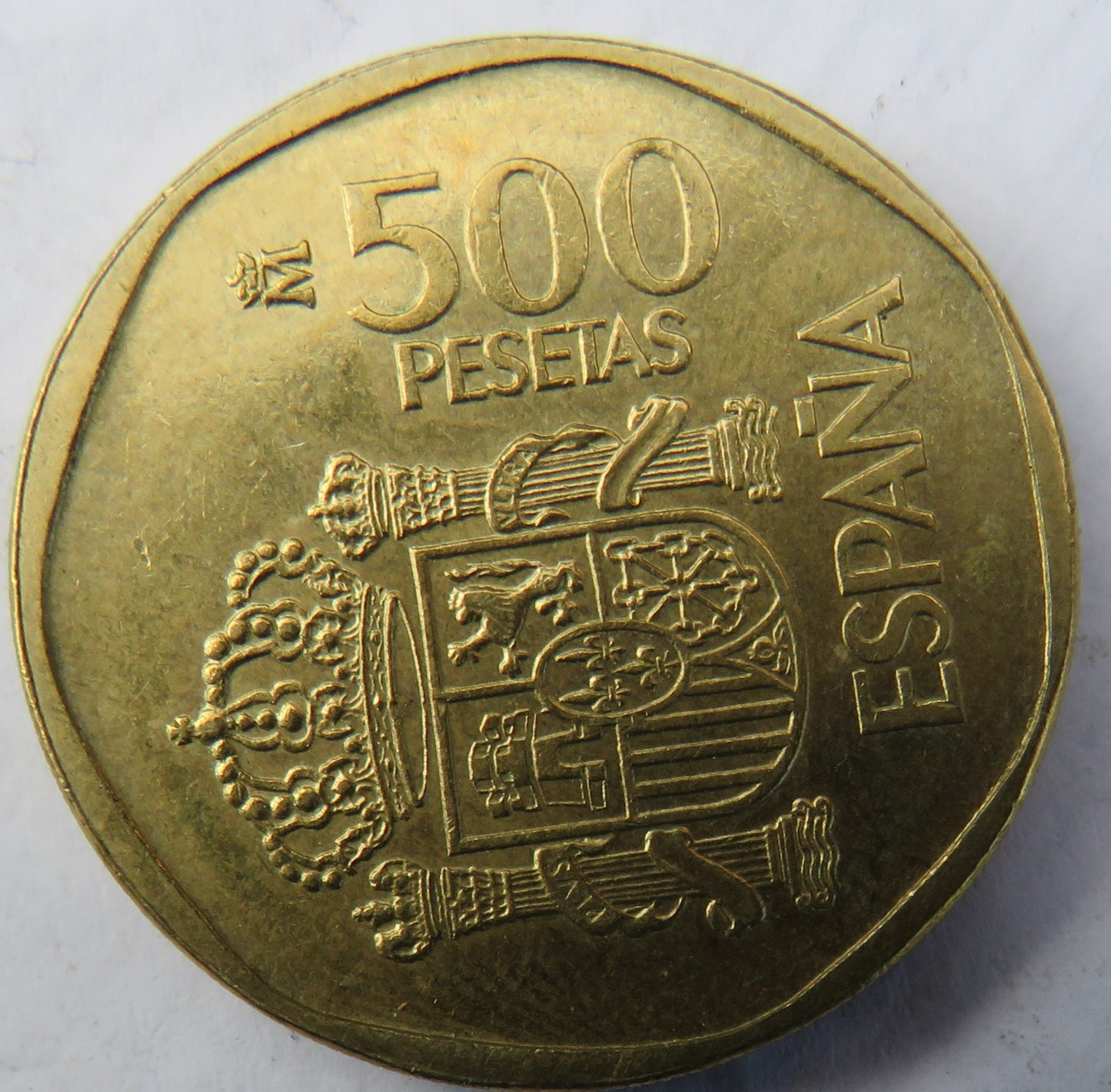 1989 Spain 500 Pesetas Coin