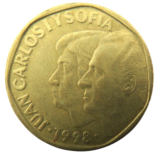 1998 Spain 500 Pesetas Coin