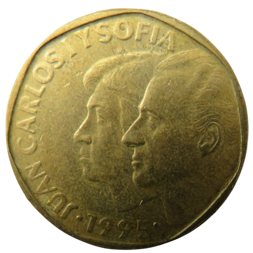 1995 Spain 500 Pesetas Coin