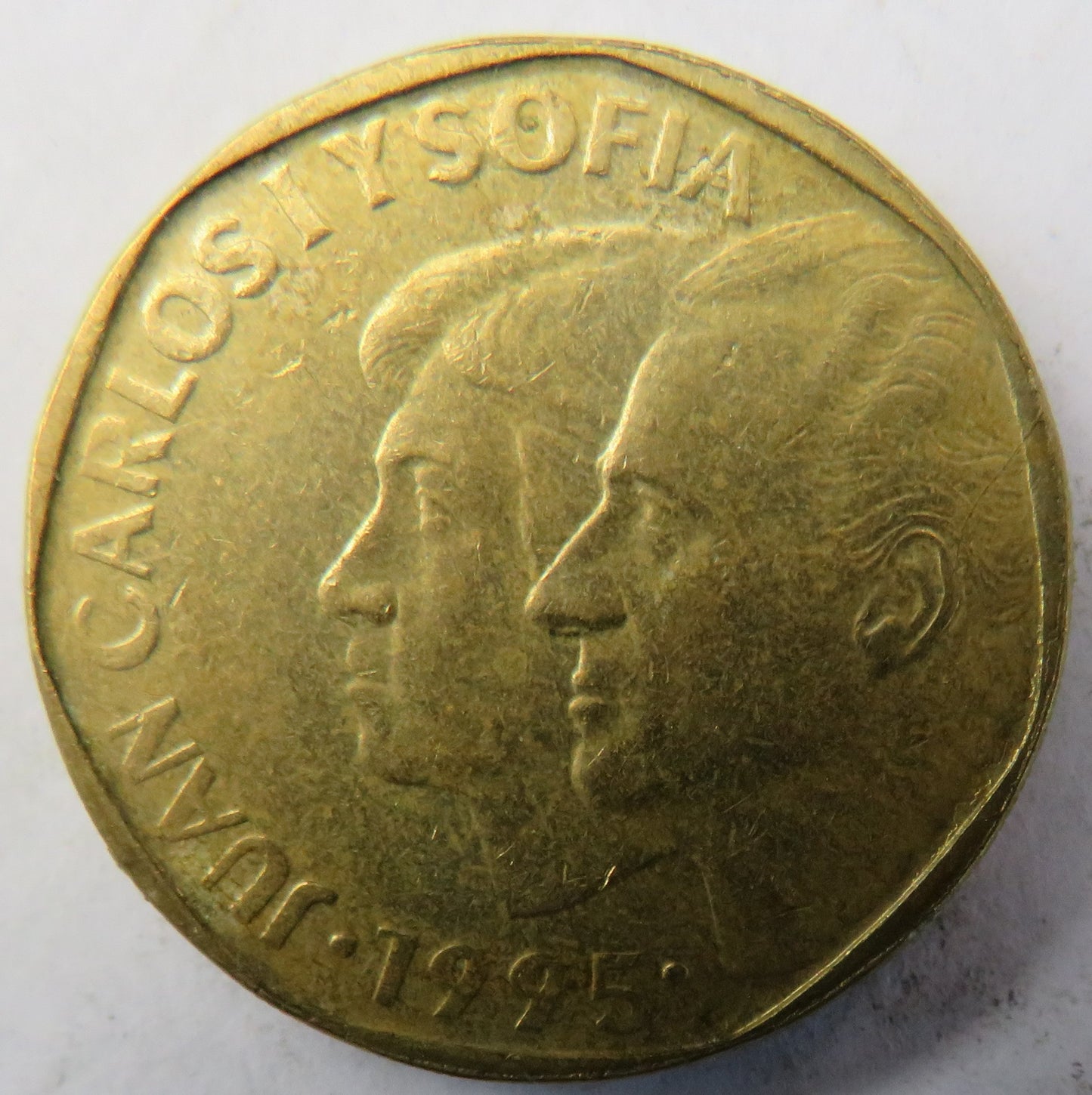 1995 Spain 500 Pesetas Coin