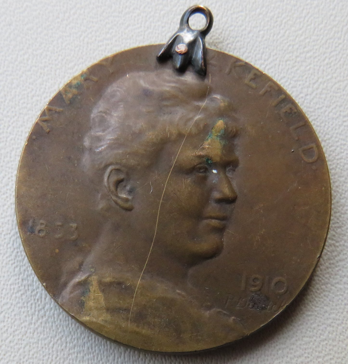 1853-1910 Mary Wakefield Medal - Music Is A Gift From God