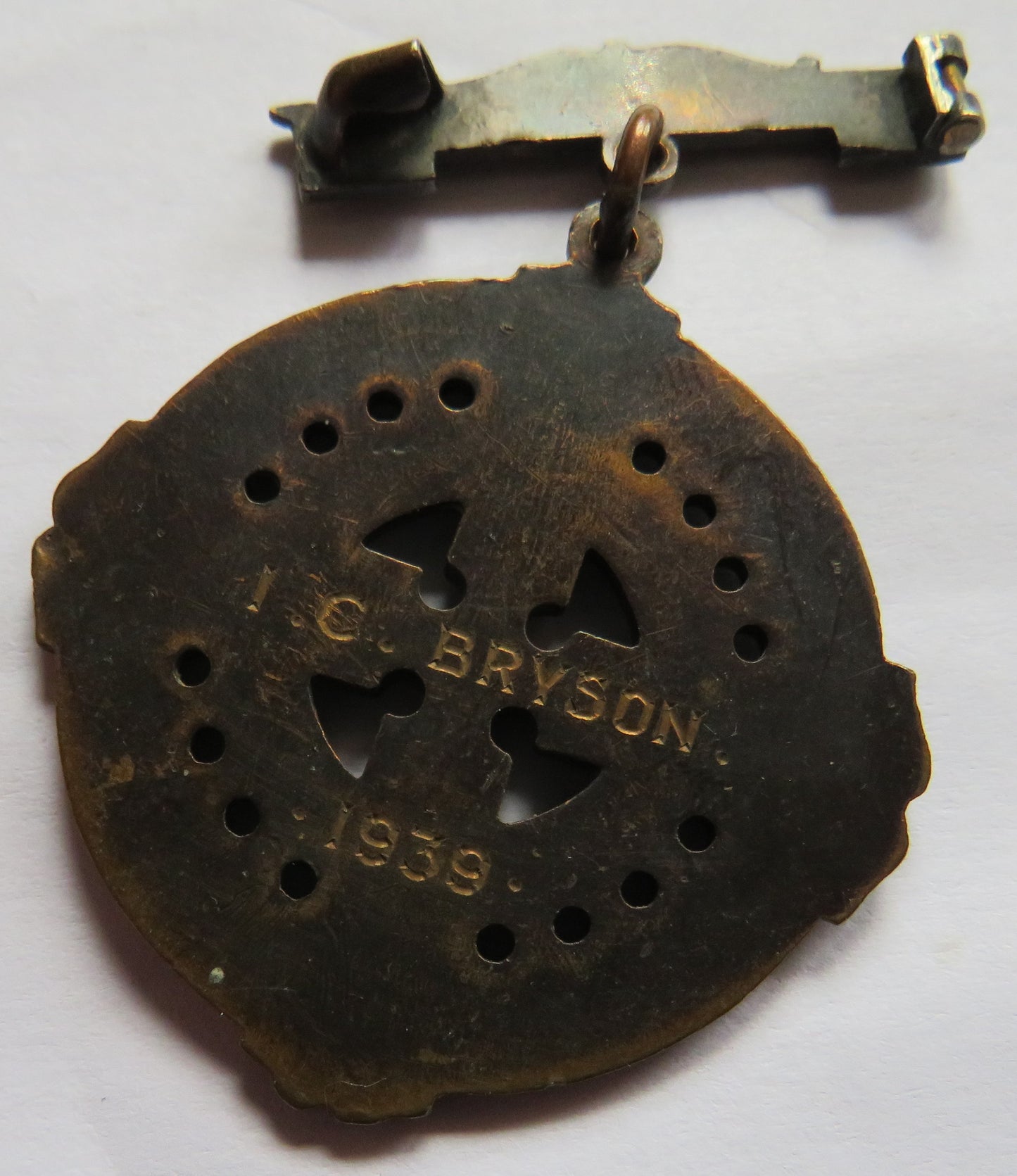 Dundee Royal Infirmary Medal I.C. Bryson 1939