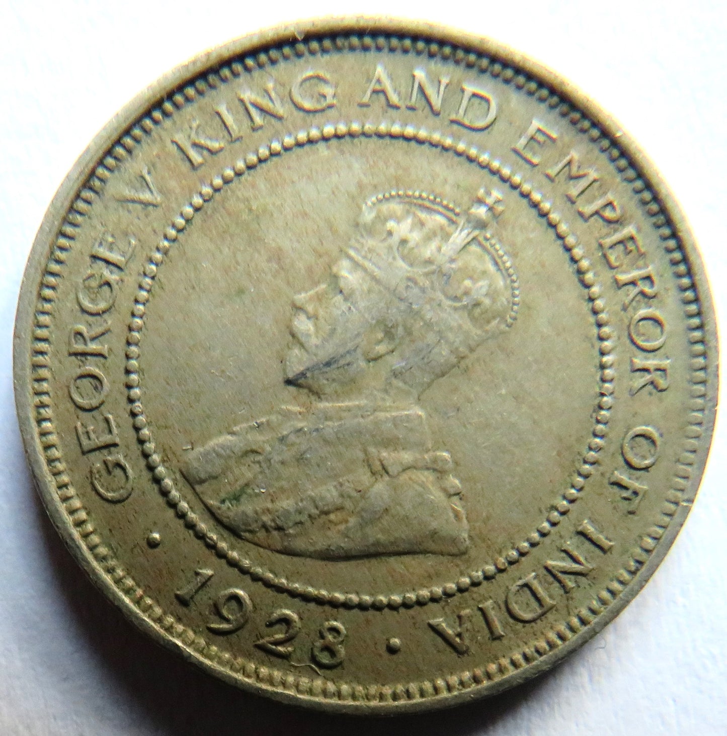 1928 King George V Jamaica Farthing Coin