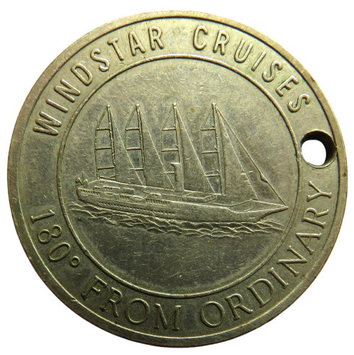 Windstar Cruises $1 One Dollar Casino Gaming Token