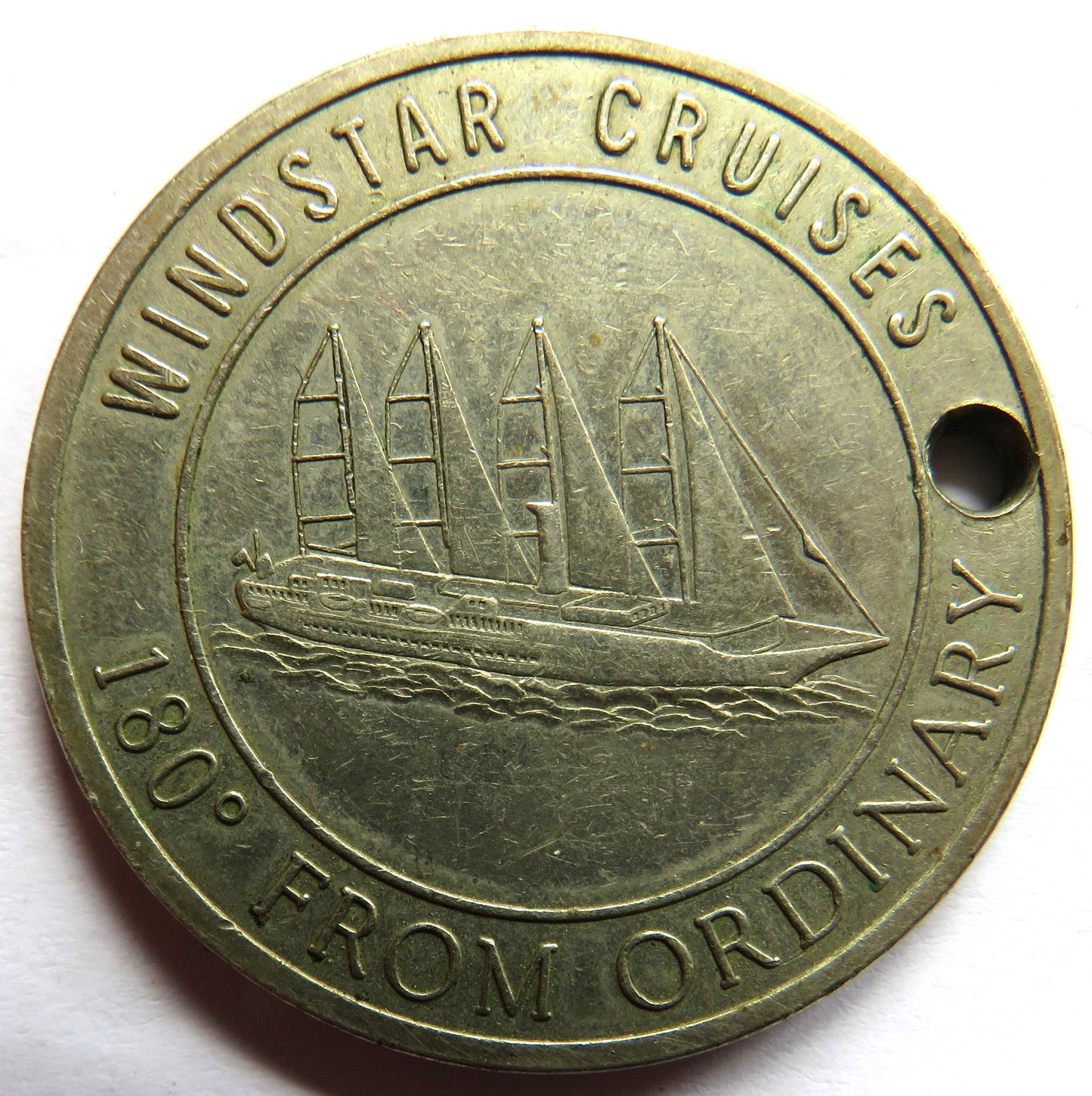 Windstar Cruises $1 One Dollar Casino Gaming Token