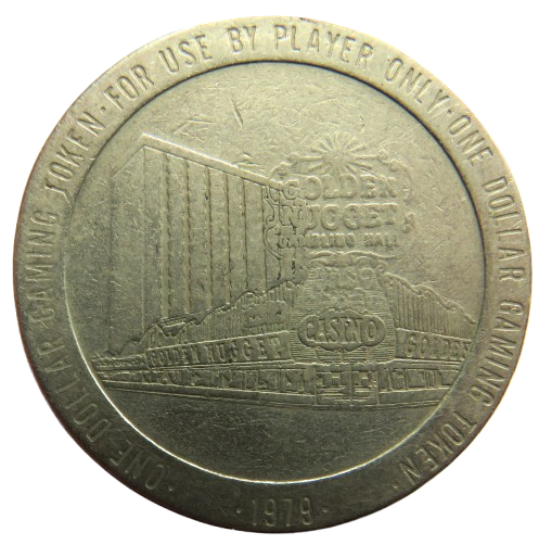 1979 Golden Nugget Las Vegas Casino Gaming Token
