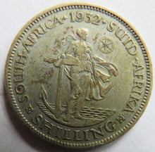 Load image into Gallery viewer, 1932 King George V South Africa Silver Shilling Coin
