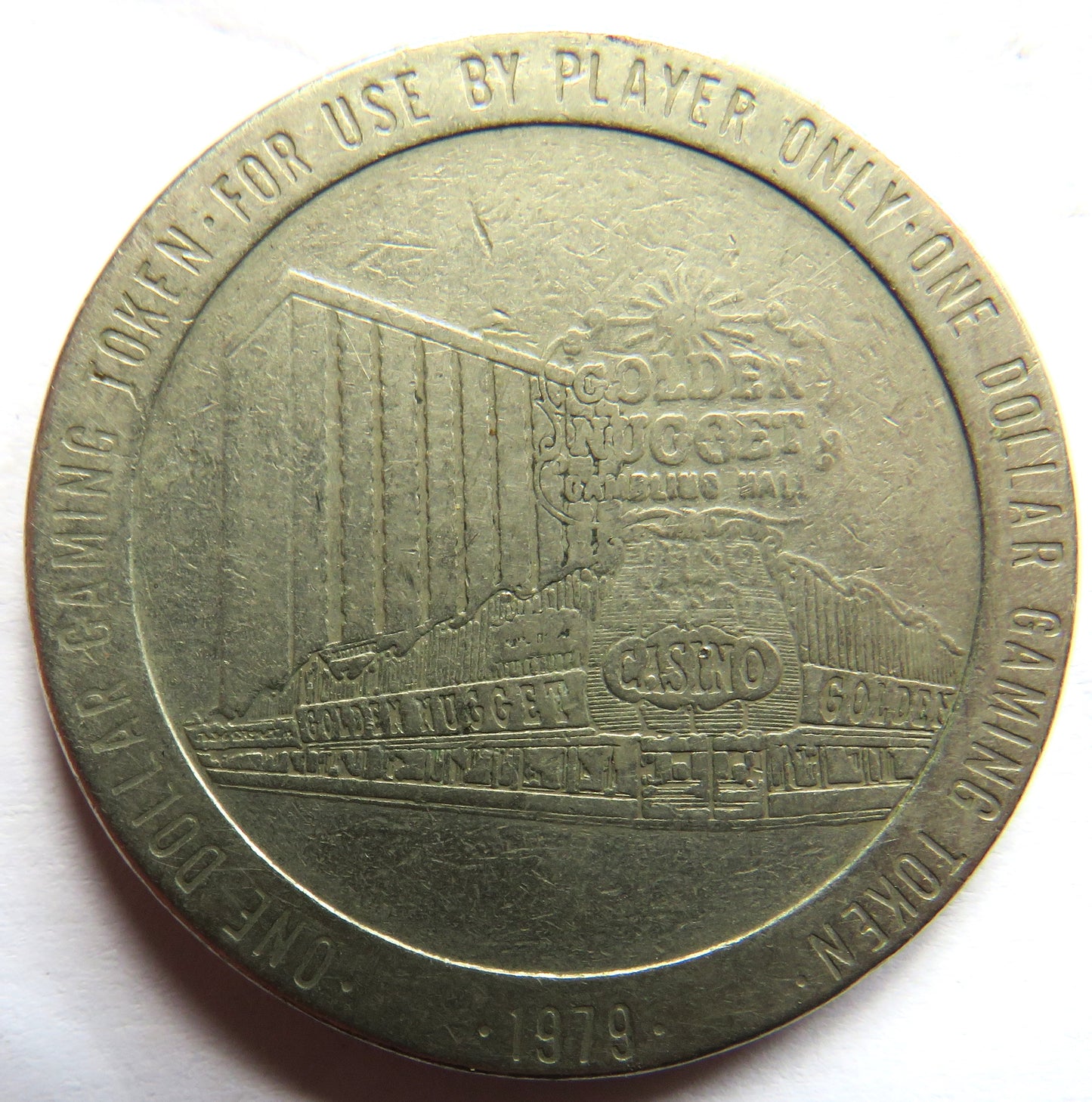 1979 Golden Nugget Las Vegas Casino Gaming Token