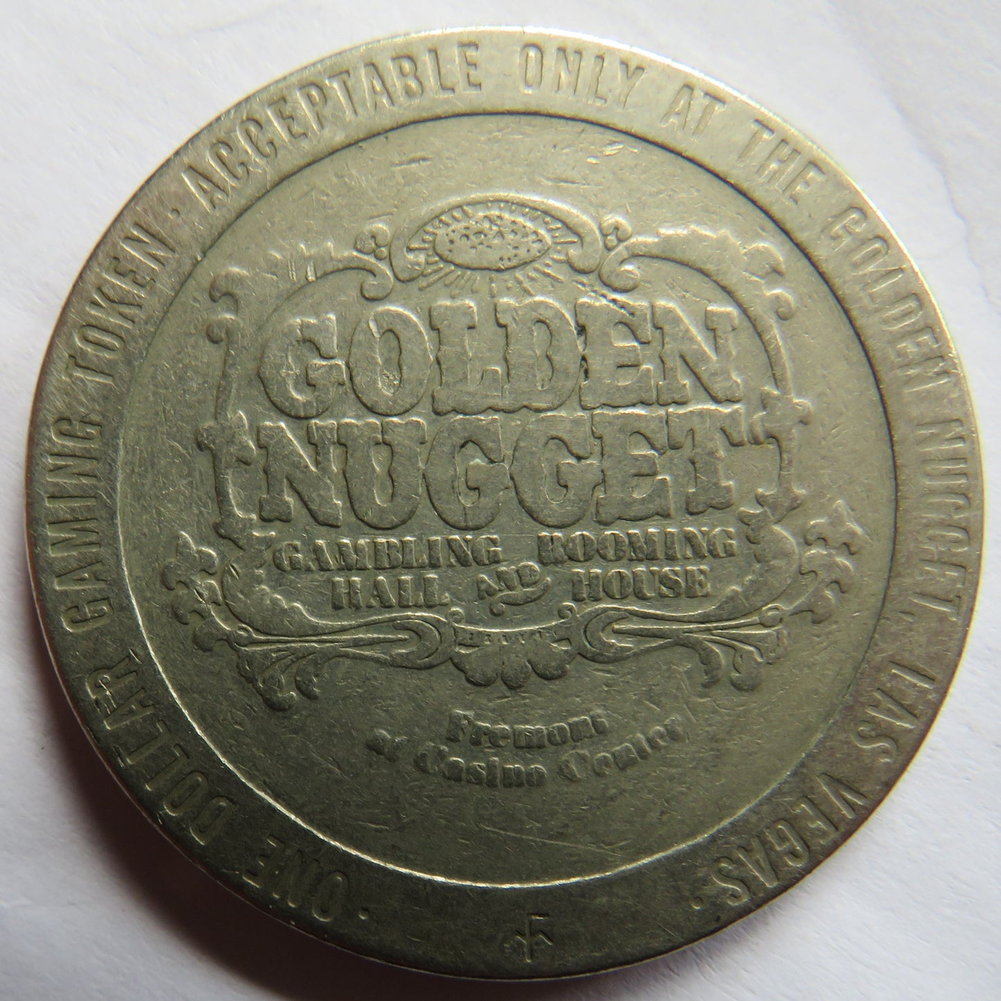 1979 Golden Nugget Las Vegas Casino Gaming Token