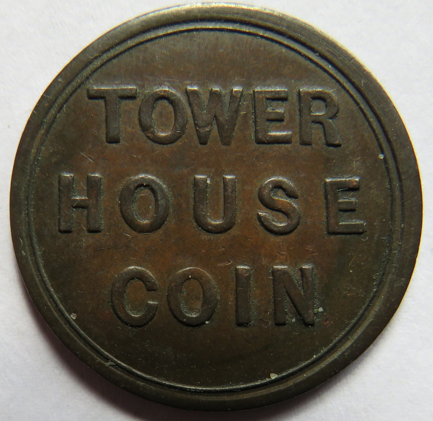 Town House Coin One Penny Token