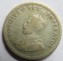 Load image into Gallery viewer, 1933 King George V South Africa Silver Sixpence Coin
