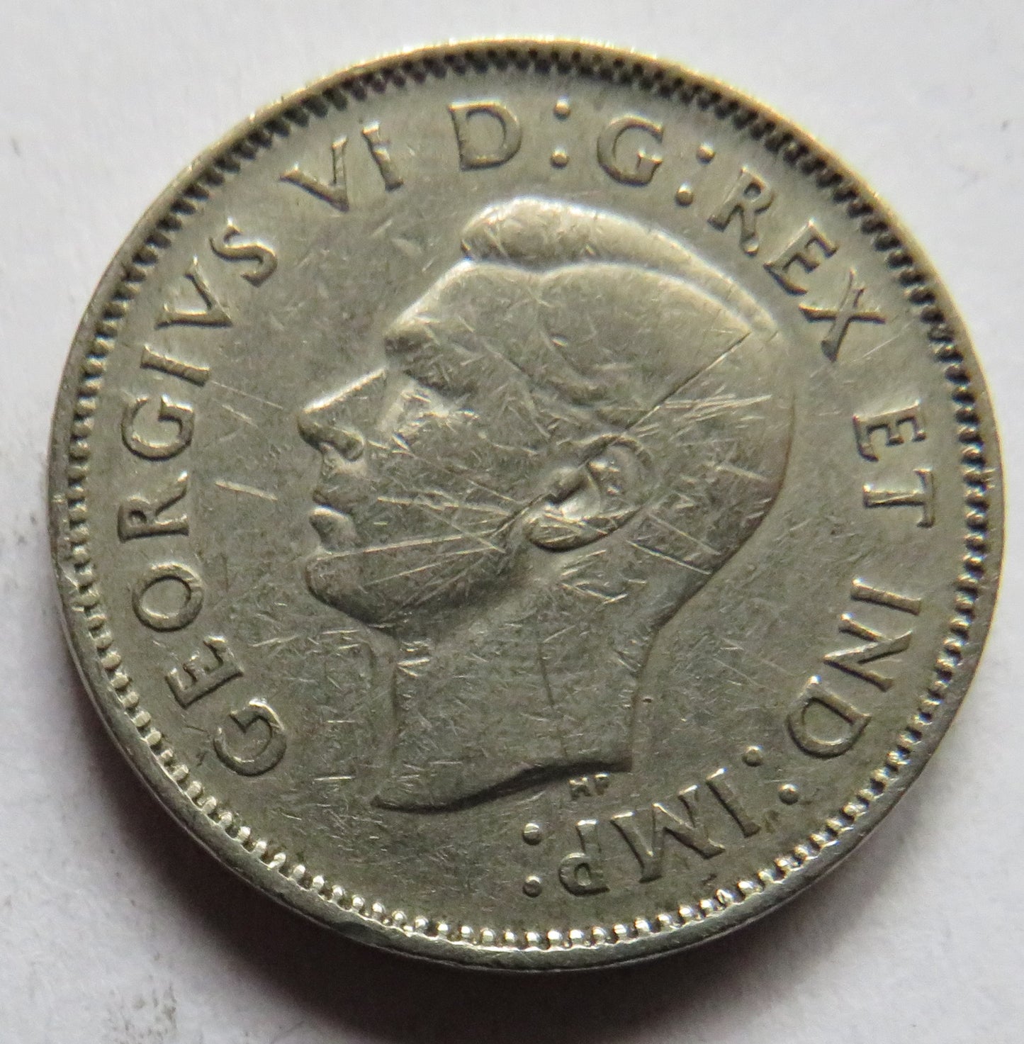 1939 King George VI Canada 5 Cents Coin
