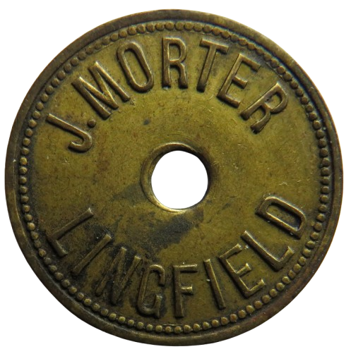 J. Morter Lingfield Vintage Token