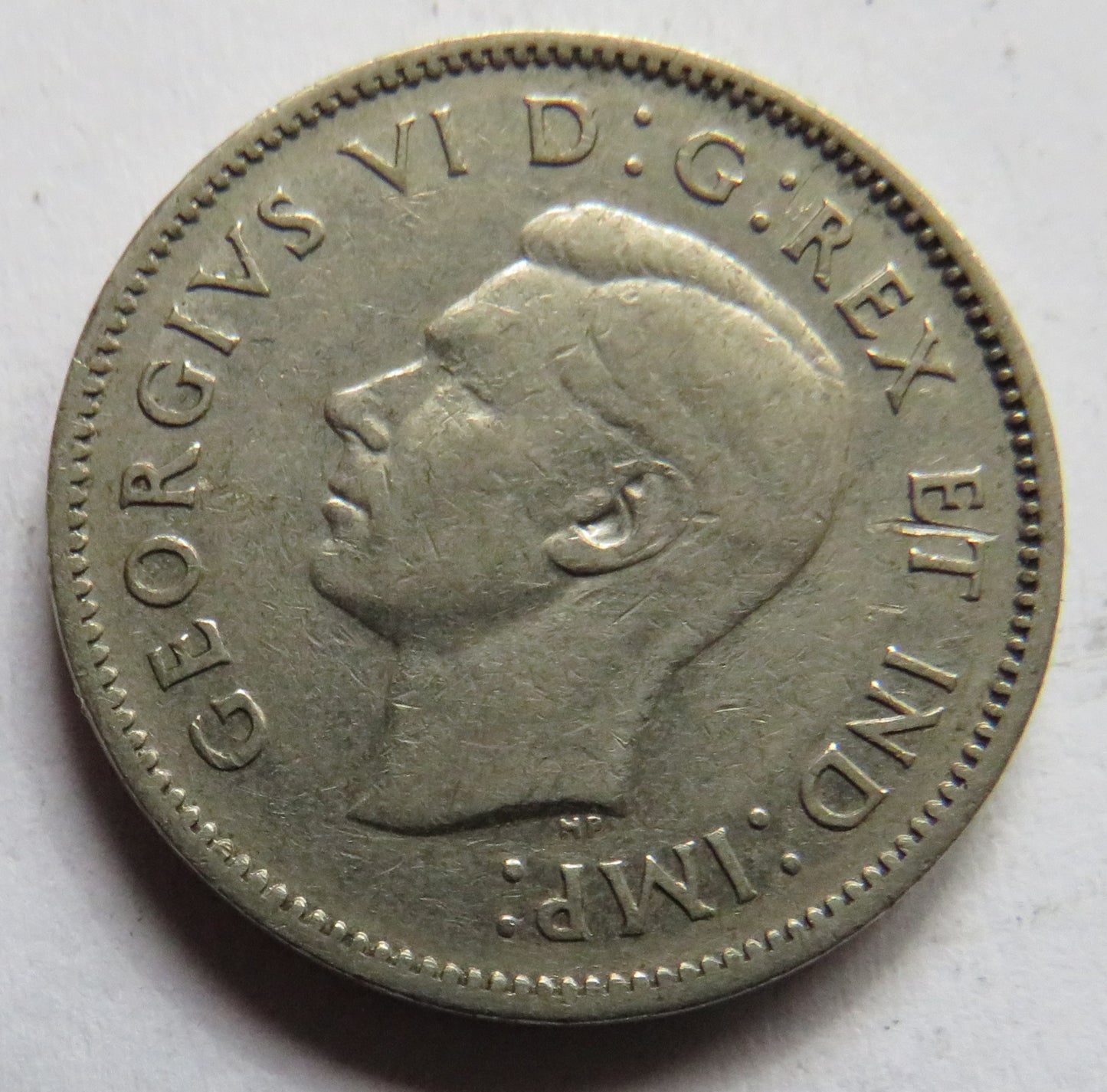 1941 King George VI Canada 5 Cents Coin