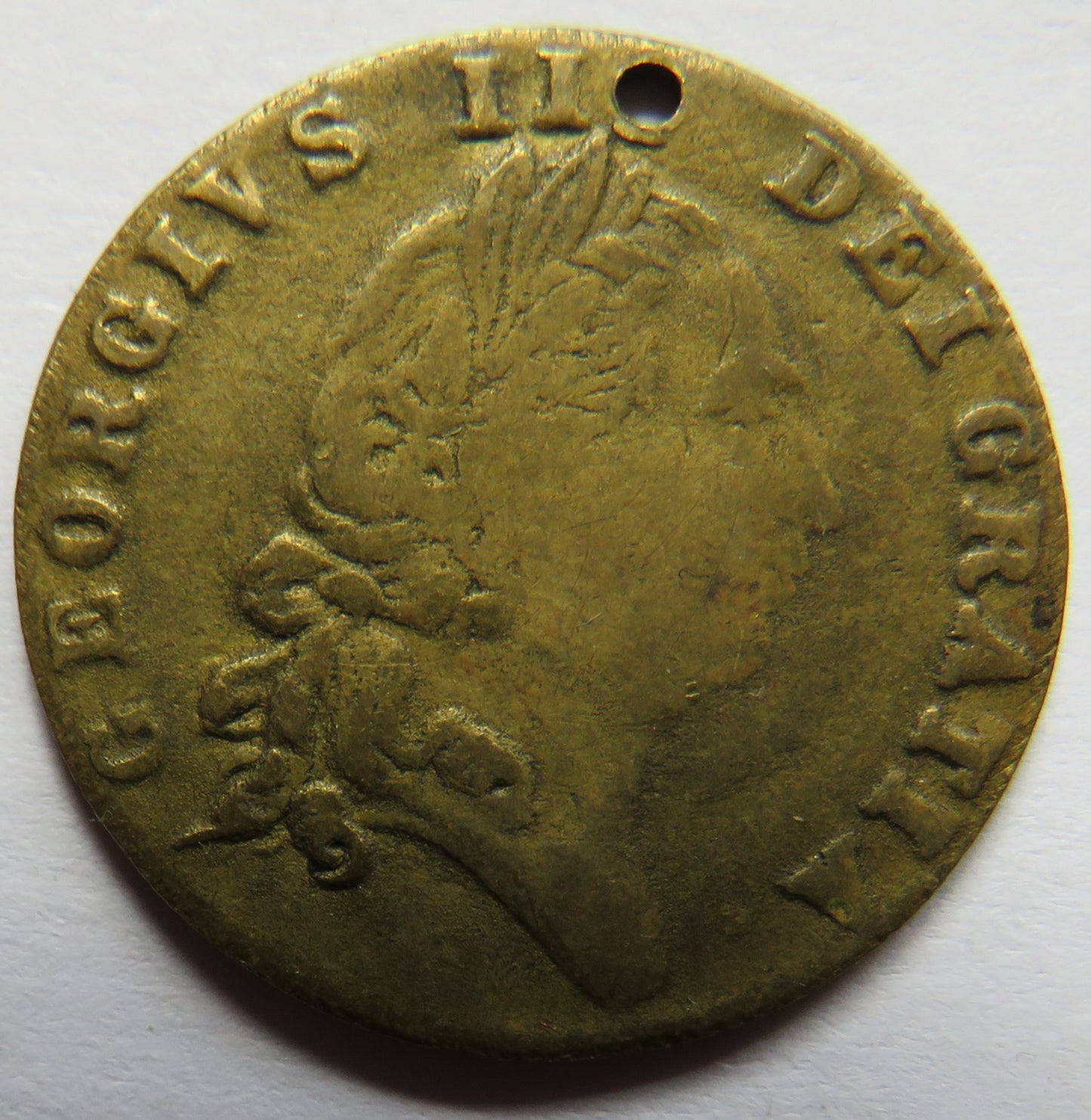 Pascall's Golden Maltex Advertising Token In Style of George III Guinea