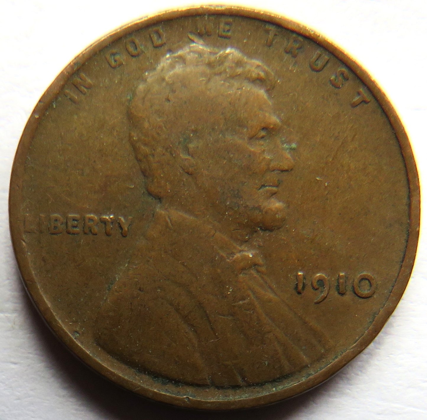 1910 USA Lincoln One Cent Coin