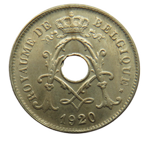 Load image into Gallery viewer, 1920 Belgium 10 Centimes Coin
