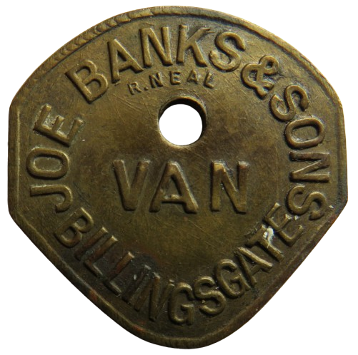 Joe Banks & Sons Billingsgate Van Token
