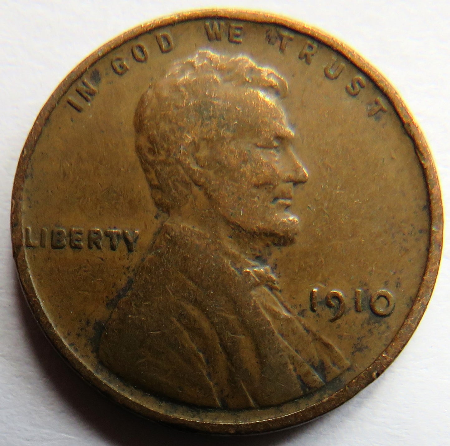 1910 USA Lincoln One Cent Coin
