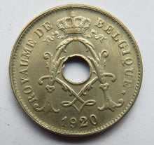 Load image into Gallery viewer, 1920 Belgium 10 Centimes Coin
